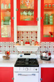 Amazon's choice for backsplash kitchen tile red. 18 Ways To Use Red In The Kitchen Just A Little Bit Or A Lot Kitchn