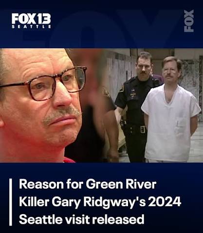 The reason behind why Gary Ridgway, known as the Green River Killer, was  temporarily booked back into King County Jail in September 2024 has been  released. A judge recently unsealed the order,