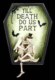 Till death do us part is the 17th episode of ncis: Wall Plaque Skeleton Till Death Do Us Part Www Figuren Shop De
