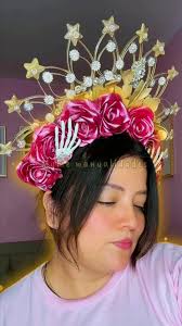 Tutorial: Diadema de Catrina con Rosas Eternas