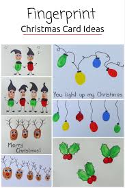 I freely admit that i am not always the most creative or original person when it comes to crafting, decorating, organizing. Fingerprint Christmas Cards Be A Fun Mum