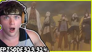 MADARA UCHIHA VS THE FIVE KAGE! Naruto Shippuden REACTION: Episode 323, 324
