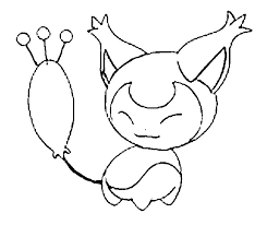 Coloring Pages Pokemon Skitty Drawings Pokemon