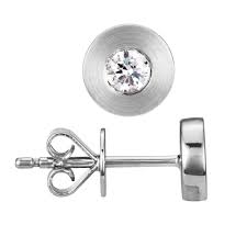 Das kostbarste edelmetall der welt. Platinity Ohrstecker 2 Brillanten Zus Ca 0 20ct Platin 950 Qvc De