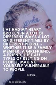 44 Inspiring Lil Peep Quotes And Sayings On Music Love With Images