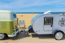Not a classical teardrop camper, but a hybrid, a teardrop camper with some travel trailer attributes, compact from the outside, but palatial inside. 5 Teardrop Trailers With Bathrooms For Camping Camper Report