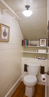 A bathroom under the stairs! 23 Under Stair Bathroom Ideas Under Stairs Bathroom Under Stairs Small Bathroom
