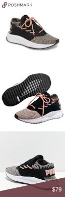 As one of the top leaders in sport, puma's mission is to be forever faster. Puma Knit Lace Sneakers Lace Sneakers Designer Shoes Pumas Shoes