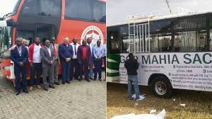 Gor mahia celebrates 18th league title in pictures: Gor Mahia S Small Bus Mocked By Malawi Fans Ahead Of Clash Nairobi News