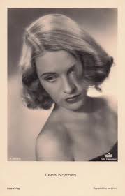 Lena Norman Berlin Germany Film Actress Old RPC Postcard