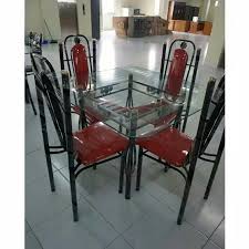 Meja makan adalah tempat terbaik untuk menikmati momen kebersamaan bersama keluarga dan teman. Jual Meja Makan Kaca Belgia 4 Kursi Jakarta Selatan Max Furniture Tokopedia