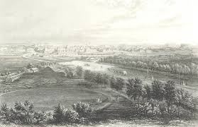 Melbourne From St Kilda Road C1873 James Charles Armytage We Can Clearly See The Original Versions Of Lennox Australia Vacation Melbourne Australia History