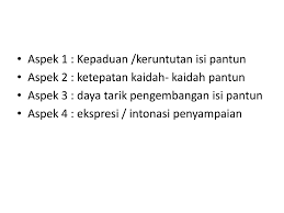 Maybe you would like to learn more about one of these? Struktur Dan Kaidah Pantun Ppt Download
