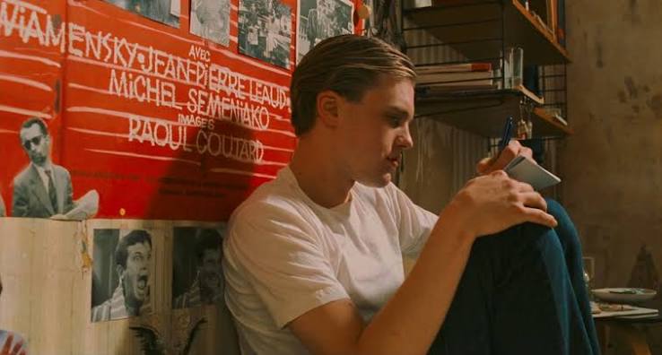 The Dreamers: Michael Pitt's Suede Jacket, Jeans, and Chuck Taylors » BAMF  Style