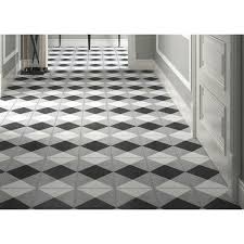 Black And White Checkered Tile Lowes Floors 2000 Multi 8 In X 8 In Glazed Porcelain Encaustic Floor Tile Lowes Com In 2020 Tile Floor Porcelain Flooring Porcelain Floor Tiles