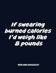Funny Replies When You Are Told To Stop Swearing I Should Have Said Swear Quotes Funny Quotes Swearing Humor