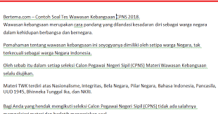 Namun, hal tersebut dapat diantisipasi dengan memperbanyak latihan soal ujian cpns beserta pembahasannya. Kumpulan Soal Cpns Materi Nasionalisme Pdf Jawabanku Id