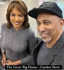 If you're out at the Great Big Home and Garden Show today, stop by and say  hello to the hubby and me.