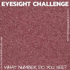 I find it best if you print this center on cardstock and laminate so that way you can use the center for years to come. Eyesight Challenge Hidden Number Picture Puzzle