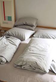 Duvet cover and 2 pillowcases 200x200/50x80 cm. Insomnia Cure Mine And Yours Duvets On One Bed