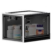 Amazon.com: Zmains Medicine Lock Box, Medication Lock Box ...