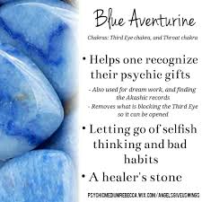 Blue Aventurine Crystal Meaning Cosmicenergyideas Crystal Healing Stones Energy Crystals Aventurine Crystal
