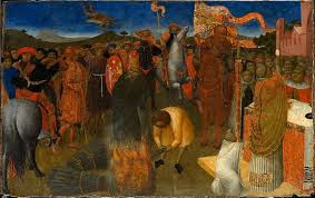 The burning of a heretic: Sassetta | NGV