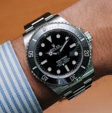 The first submariner was introduced to the public in 1954 at the basel watch fair. Hands On Rolex Submariner No Date 124060 Watch For 2020 Ablogtowatch