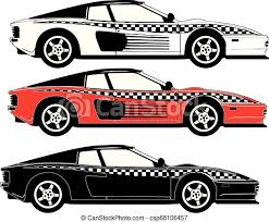 *we offer free shipping!* we ship worldwide, however international orders do not receive free shipping, unfortunately. Ferrari Testarrosa Racing Car Set Canstock