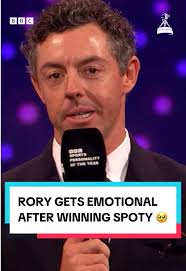 Rory Mcilroy Acceptance Speech