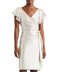 *if district has classlink setup. Ralph Lauren Metallic Crossover V Neck Dress Bloomingdale S