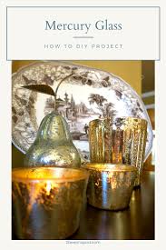 This project is crazy easy and there features: Diy Mercury Glass I Can T Stop 2 Bees In A Pod