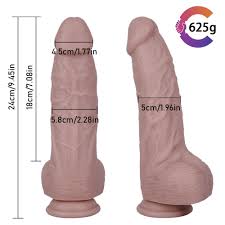 9.4 Inch Big Size Huge Realistic Dildo Flexible Cock Suction Cup Penis with  Ball | eBay