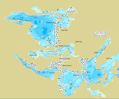Red Lake Depth Map Map Feccnederland