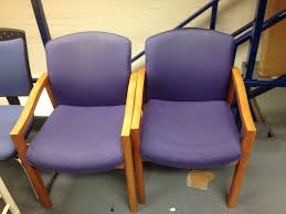 4 X Used Waiting Room Chairs Reception Chairs Wooden Legs Waiting Room Chairs Reception Chair Chair