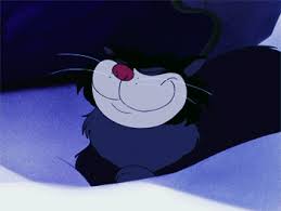 If you want to know how to draw him (and his trademark his mischievous smirk), follow lucifer's primary characteristic is that he's evil; Lucifer Cat Cinderella Gif On Gifer By Dagdadi