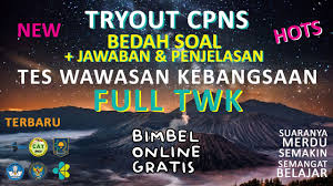 Full Pembahsan Try Out 35 Soal Cpns Hots Tes Wawasan Kebangsaan 2019 2020 Youtube