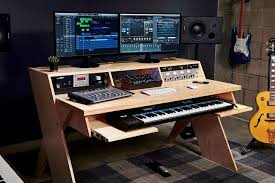 See more ideas about studio desk, studio, music studio. Icon Picks 10 Best Studio Desks For Music Production Icon Collective Music Studio Room Studio Desk Home Studio Setup