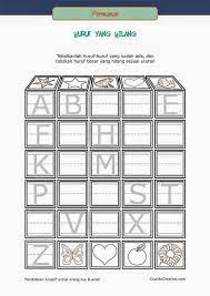 The worksheet is an assortment of 4 intriguing pursuits that will enhance your kid's knowledge and abilities. Bermain Sambil Belajar Paud Balita Tk Menulis Huruf A Z Sesuai Urutan Preschool Worksheets Free Printables Free Preschool Worksheets Kindergarten Worksheets