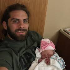 So proud of @montana.saraceno blessing us with Teagan Rose Saraceno. #dad  #mom #baby #daddysgirl #blessed