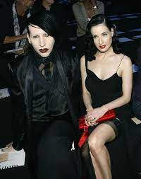 Getty images during manson's conversation with nicolas cage for the interview magazine, the duo revealed all about their lockdown wedding. Manson And Fashion Marilyn Manson Dita Von Teese Dita Von Teese Style