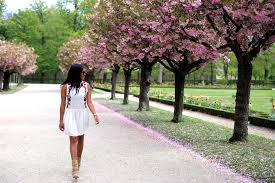 Unsere zimmer wurden individuell von verschiedenen lokalen. Embroidery Dress Walking Through Garden Eden