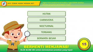 Tebak nama hewan developed by vilin dev is listed under category games 1/5 average rating on google play by 1 users). Seri 15 Powerpoint Ice Breaking Games Kelas Online Seri 2 Pramuka Ayo Tebak Nama Hewan Karyakarsa