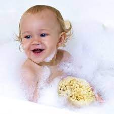 The natural sponge feels wonderful; Premium Wool Sea Sponges For Babies