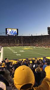 Michigan Stadium Section 37 Home Of Michigan Wolverines