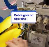 Como usar o aparelho de cobre gola na costura
