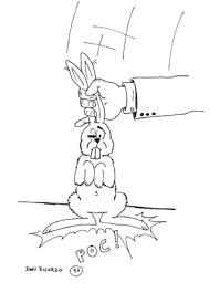 . par extension, ne pas tenir un. Poser Un Lapin