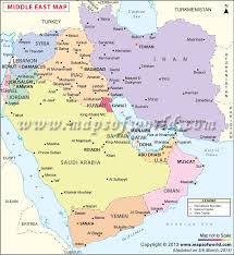 Israel and west bank to the west, syria to the north, and saudi arabia and jordan is one of nearly 200 countries illustrated on our blue ocean laminated map of the world. Middle East Map Middle East Map Middle East Map