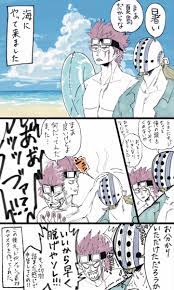 creds to k u g a 3 on twitter キッド ワンピース ワンピース 面白い ワンピース マンガ