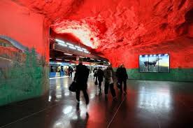 Stockholm Subway System Stockholm Metro Underground Art Stockholm
